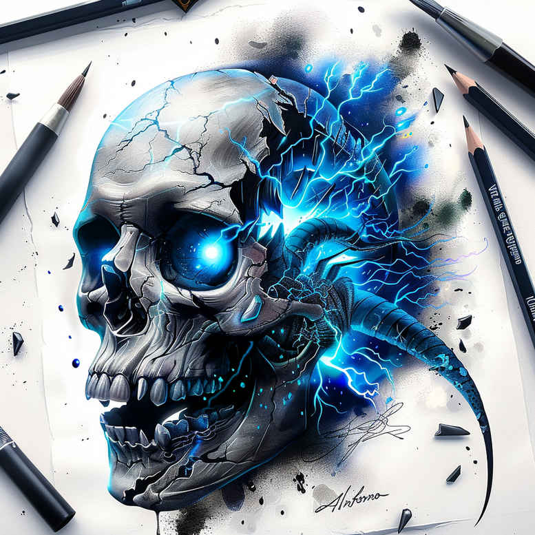 skulls tattoo design ideas color overlays silent watcher for hip