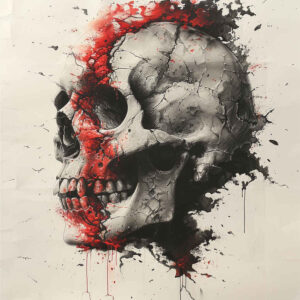 skulls tattoo design ideas naturalistic spiritual end for thigh