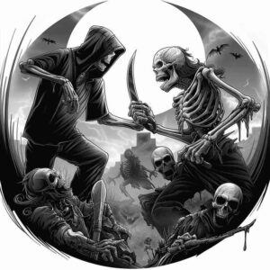 skulls tattoo design ideas Surrealism esoteric spiritual end stands for determination
