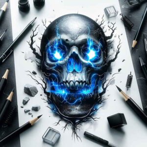 skulls tattoo design ideas close-up tattoo classic represents endurance