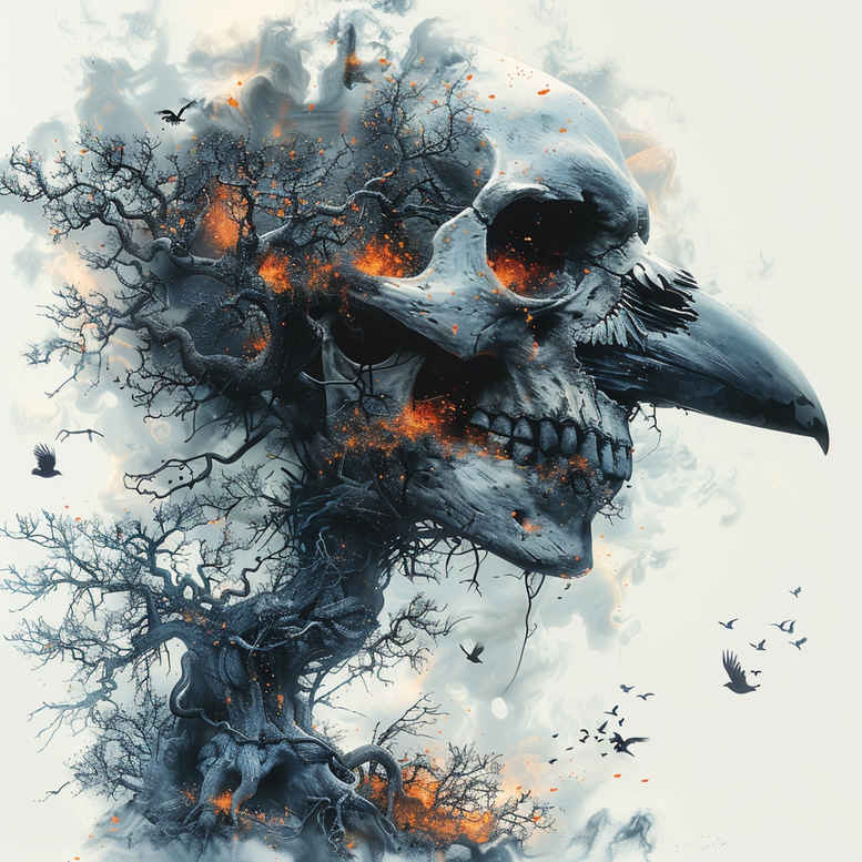 skulls tattoo design ideas atmospheric tattoo classic stands for courage