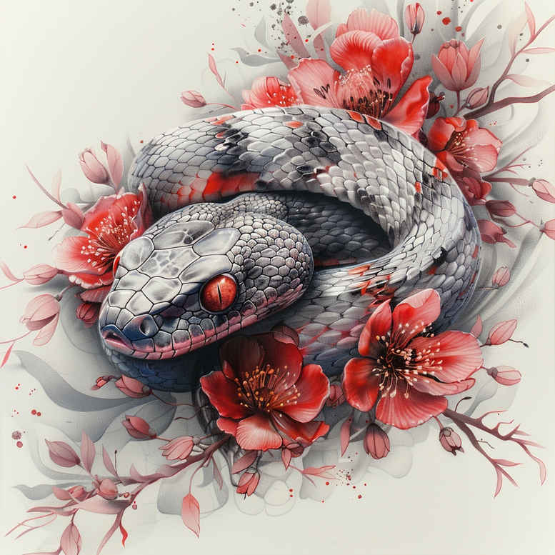 dot-snake-tattoo – tattoo design ideas free ai generated – single-dot – for-chest – Gallery: snakes-inkby-ai