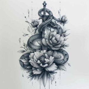 rebirth-symbol-snake-tattoo – tattoo design ideas free ai generated – quiet – for-wrist-side – Gallery: snakes-inkby-ai