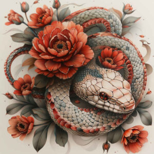 strength-motif-snake-tattoo – tattoo design ideas free ai generated – point-minimal – for-wrist-side – Gallery: snakes-inkby-ai