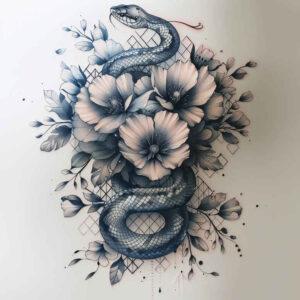 snakes tattoo design ideas Realism crisp detail crisp outline represents determination