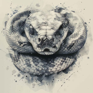 snakes tattoo design ideas atmospheric elemental for hip
