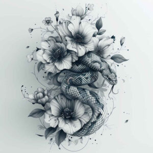 snakes tattoo design ideas refined detail gentle for forearm