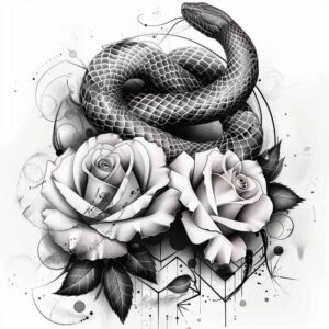 snakes tattoo design ideas vivid hues miniature for wrist