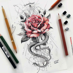 snakes tattoo design ideas Realism transparent layer petite for inner arm