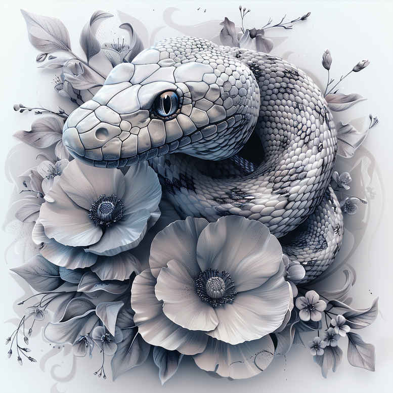 snakes tattoo design ideas Surrealism phantom plain tattoo for inner arm