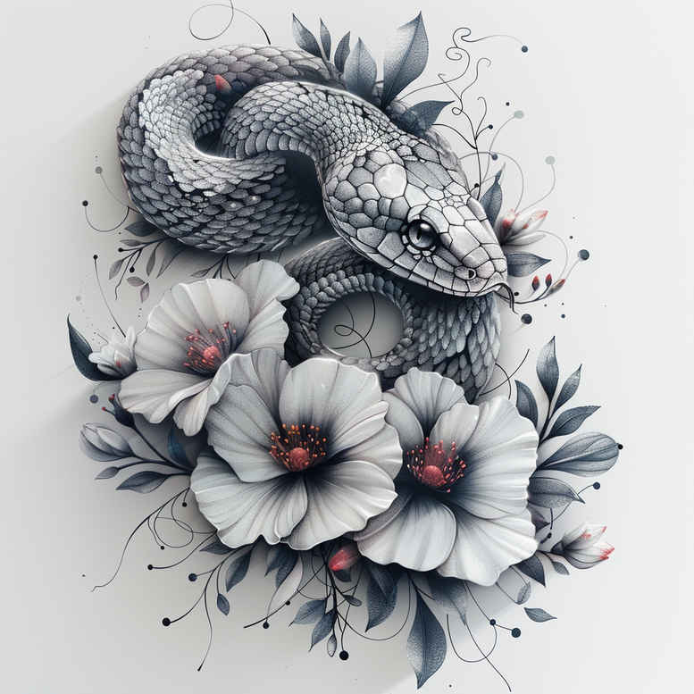 snakes tattoo design ideas Realism organic structure punctual for fingers