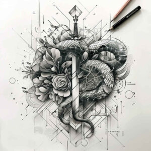 snakes tattoo design ideas gentle shadow punctual meaning resilience