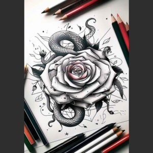 snakes tattoo design ideas Realism living skin pure motif symbolising courage