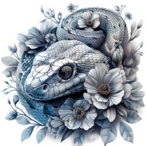 snakes tattoo design ideas Realism photo-like tattoo refined for lower chest