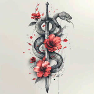 snakes tattoo design ideas crisp refined ink for neck