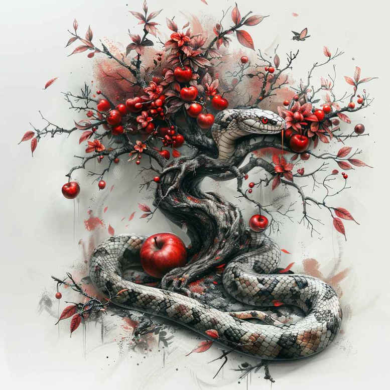 snakes tattoo design ideas deep-shading short stroke stands for strength
