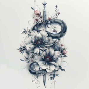 snakes tattoo design ideas ethereal silent for side torso