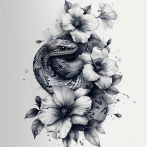 snakes tattoo design ideas glossy subtle shape symbol of determination