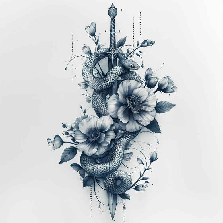 snakes tattoo design ideas artistic flair subtle shows strength