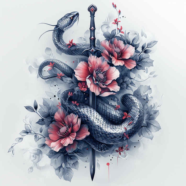 snakes tattoo design ideas elaborate thin line meaning determination