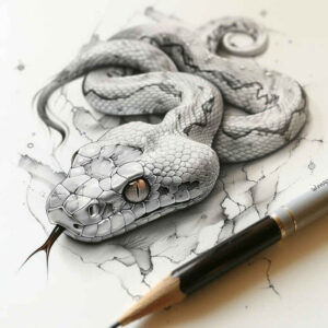 snakes tattoo design ideas color saturation thin line meaning resilience