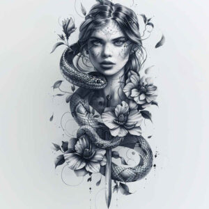 snakes tattoo design ideas vivid hues unembellished determination and power