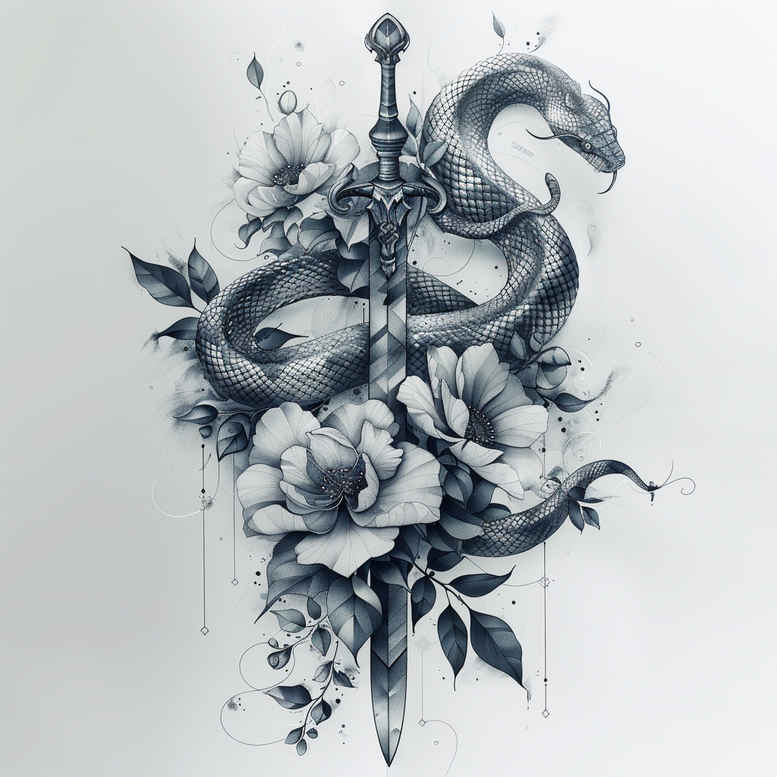 snakes tattoo design ideas enigmatic aura unembellished for hip