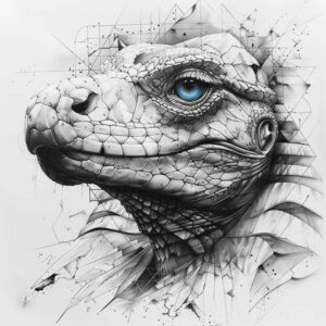 shadow-and-light-sobek-tattoo-sacrifice-for-back-of-neck – tattoo design ideas free ai generated – Gallery: sobek-inkby-ai