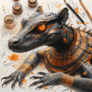 crocodile-god-tattoo-phantom-for-elbow – tattoo design ideas free ai generated – Gallery: sobek-inkby-ai