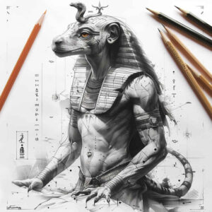 wave-sobek-tattoo-macabre-for-back – tattoo design ideas free ai generated – Gallery: sobek-inkby-ai