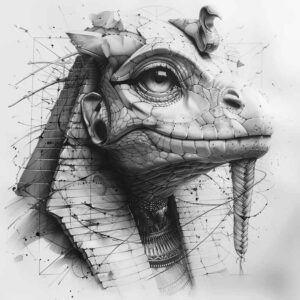 plant-ornament-sobek-tattoo-shadows-for-heel – tattoo design ideas free ai generated – Gallery: sobek-inkby-ai