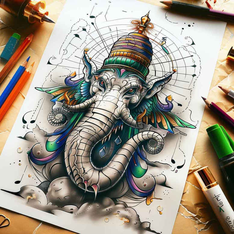 sobek tattoo design ideas minimal ritual strength for abdomen