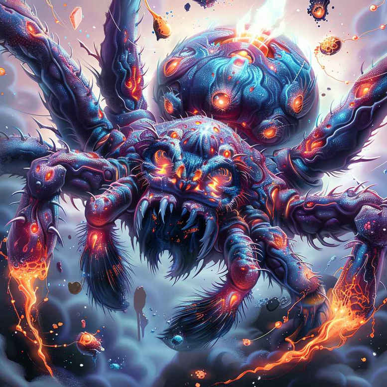 line-spider-tattoo-spooky-for-full-back – tattoo design ideas free ai generated – Gallery: spiders-inkby-ai