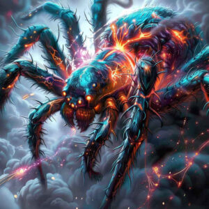 mystical-spider-tattoo-crypt-for-foot – tattoo design ideas free ai generated – Gallery: spiders-inkby-ai