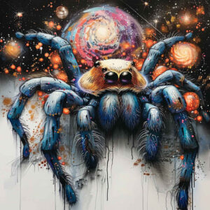 moving-spider-tattoo-madness-for-nape – tattoo design ideas free ai generated – Gallery: spiders-inkby-ai