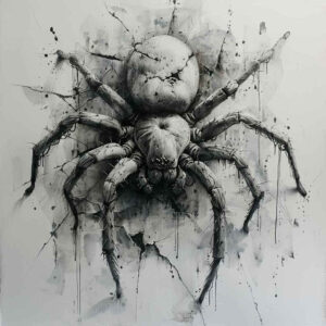 geometric-spider-tattoo-unsettling-for-triceps – tattoo design ideas free ai generated – Gallery: spiders-inkby-ai