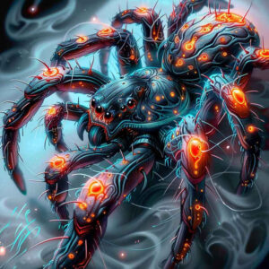 line-spider-tattoo-void-for-palm – tattoo design ideas free ai generated – Gallery: spiders-inkby-ai