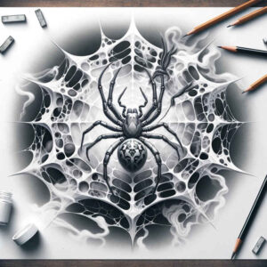 artistic-detail-spider-tattoo-cursed-for-inner-arm – tattoo design ideas free ai generated – Gallery: spiders-inkby-ai