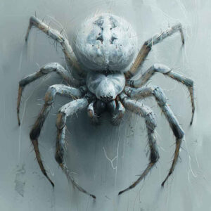 expression-spider-tattoo-ghostly-for-upper-thigh – tattoo design ideas free ai generated – Gallery: spiders-inkby-ai