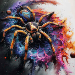 energy-spider-tattoo-macabre-for-shoulder – tattoo design ideas free ai generated – Gallery: spiders-inkby-ai
