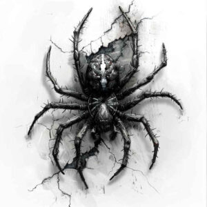 spiders tattoo design ideas clean fill creepy crawl for hip
