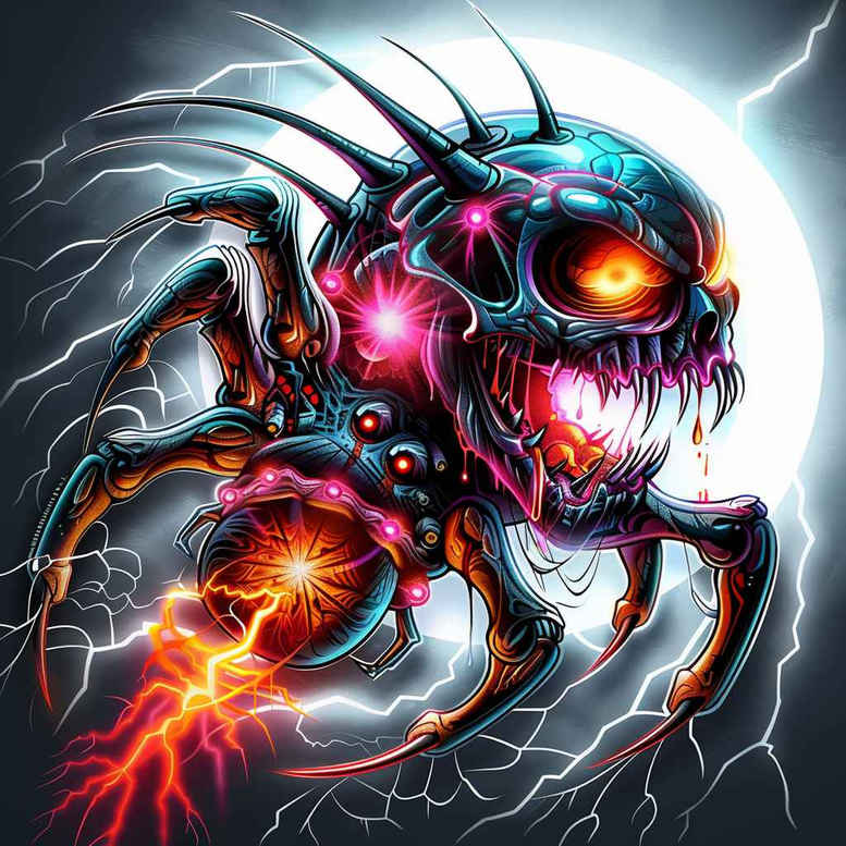 spiders tattoo design ideas Realism optical depth mythic web for outer arm