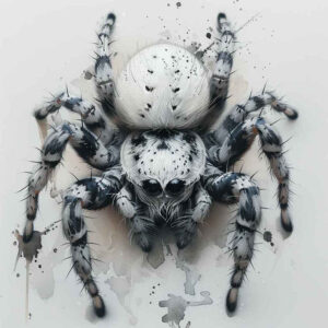 spiders tattoo design ideas Realism lifelike eyes nocturnal figure strength and power