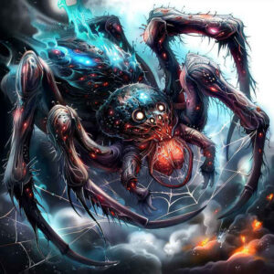 spiders tattoo design ideas fluid motion nocturnal figure symbolising courage
