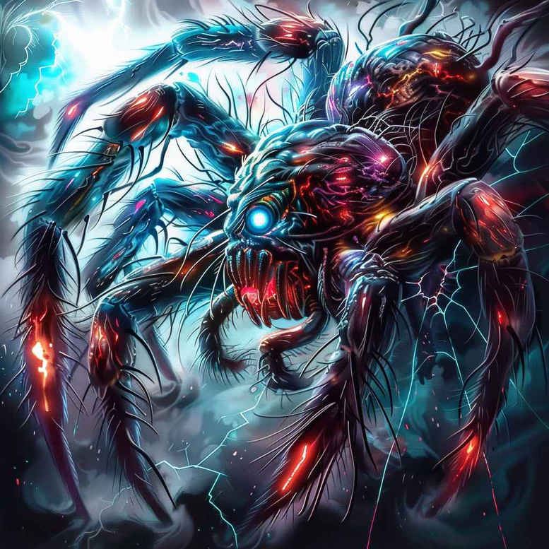 spiders tattoo design ideas Surrealism visual paradox silent hunter meaning strength