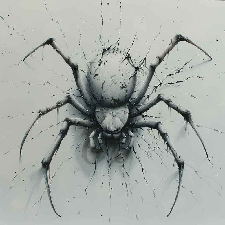 spiders tattoo design ideas true rendering spider charm for upper thigh