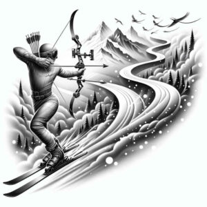 extreme-sports – tattoo design ideas free ai generated – realism-natural-look – for-shin – Gallery: sport-inkby-ai