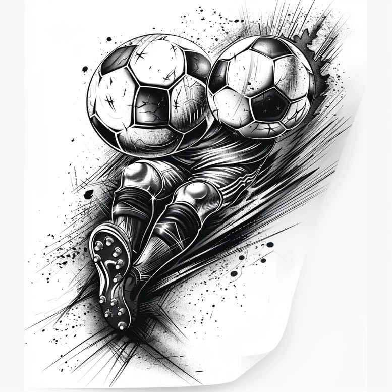 motivation – tattoo design ideas free ai generated – neotraditional-subtle-tone – for-collarbone – Gallery: sport-inkby-ai
