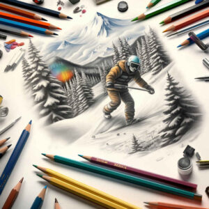 summer-sports – tattoo design ideas free ai generated – realism-living-skin – for-foot – Gallery: sport-inkby-ai