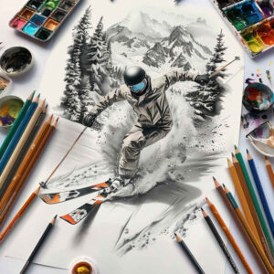 tactics – tattoo design ideas free ai generated – realism-refined-lines – for-abdomen – Gallery: sport-inkby-ai